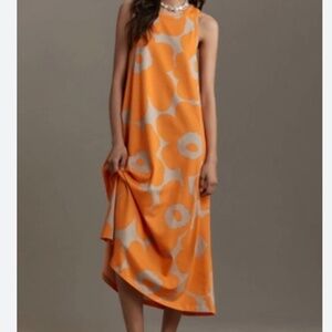 Marimekko Liplatus Unikko Jersey Dress Size M